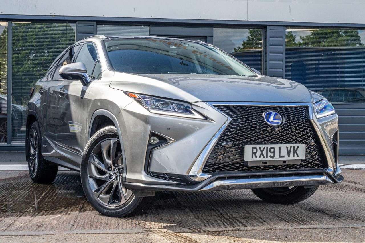A 2019 LEXUS RX 3.5 450h V6 Takumi SUV 5dr Petrol Hybrid E-CVT 4WD Euro 6 (s/s) (313 ps) PA A 2019 LEXUS RX 3.5 450h V6 Takumi SUV 5dr Petrol Hybrid E-CVT 4WD Euro 6 (s/s) (313 ps) PA
