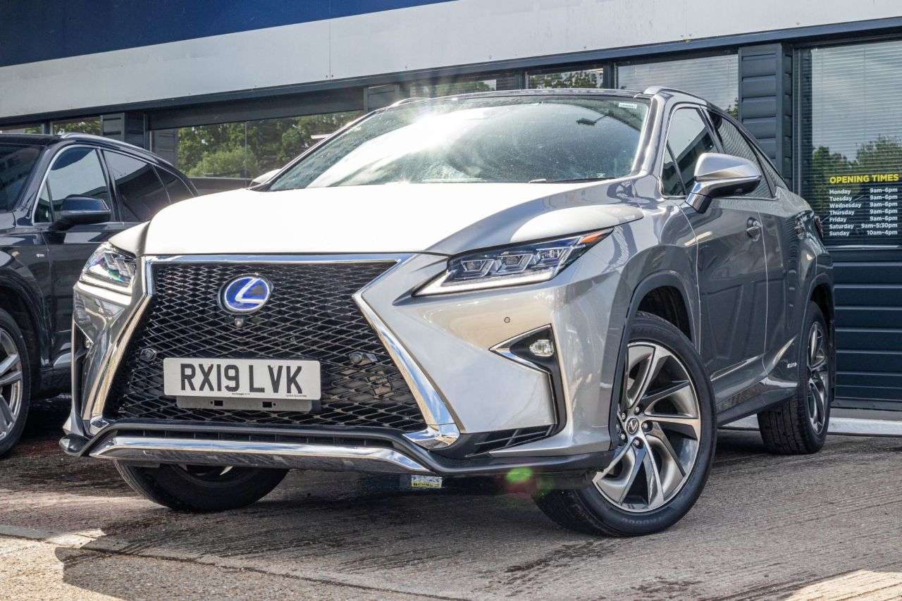 A 2019 LEXUS RX 3.5 450h V6 Takumi SUV 5dr Petrol Hybrid E-CVT 4WD Euro 6 (s/s) (313 ps) PA A 2019 LEXUS RX 3.5 450h V6 Takumi SUV 5dr Petrol Hybrid E-CVT 4WD Euro 6 (s/s) (313 ps) PA