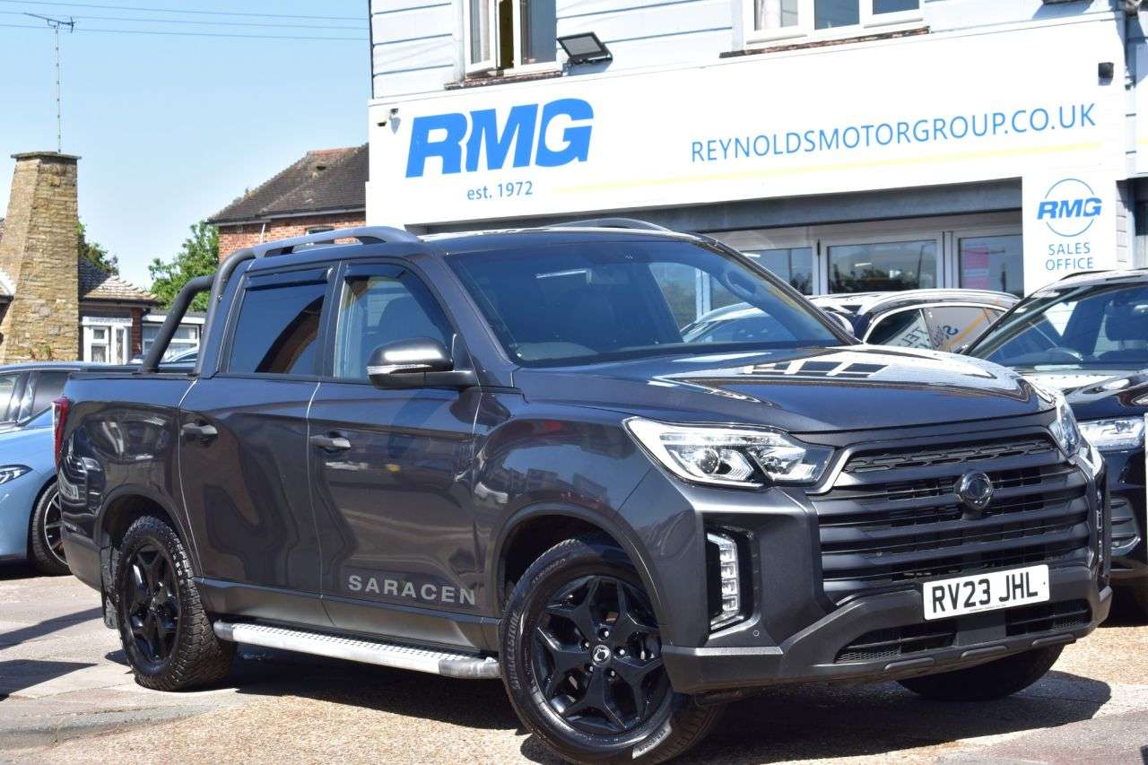 A 2023 SSANGYONG MUSSO NO VAT 2.2D Saracen Pickup Double Cab 4dr Diesel Auto 4WD | ONE OWNER | LEA A 2023 SSANGYONG MUSSO NO VAT 2.2D Saracen Pickup Double Cab 4dr Diesel Auto 4WD | ONE OWNER | LEA