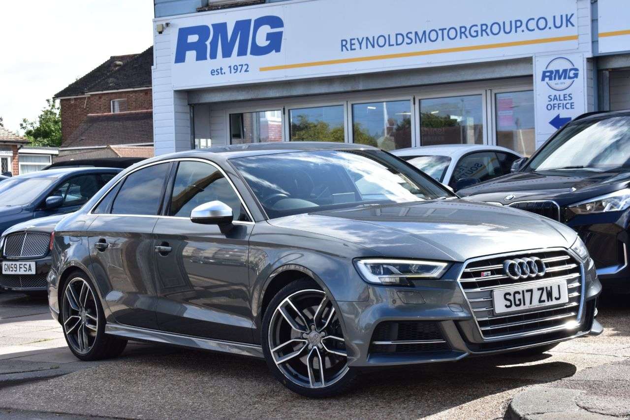 A 2017 AUDI S3 2.0 TFSI Saloon 4dr Petrol S Tronic quattro Euro 6 | 1 PREVIOUS OWNER | 2 K A 2017 AUDI S3 2.0 TFSI Saloon 4dr Petrol S Tronic quattro Euro 6 | 1 PREVIOUS OWNER | 2 K