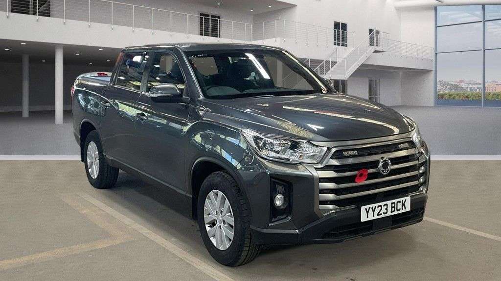 A 2023 SSANGYONG MUSSO NO VAT 2.2D EX Pickup Double Cab 4dr Diesel Manual 4WD Euro 6 (181 ps) 1 FO A 2023 SSANGYONG MUSSO NO VAT 2.2D EX Pickup Double Cab 4dr Diesel Manual 4WD Euro 6 (181 ps) 1 FO