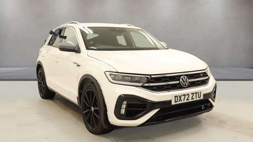 A 2022 VOLKSWAGEN T-ROC 2.0 TSI R SUV 5dr Petrol DSG 4Motion Euro 6 (s/s) (300 ps) A 2022 VOLKSWAGEN T-ROC 2.0 TSI R SUV 5dr Petrol DSG 4Motion Euro 6 (s/s) (300 ps)