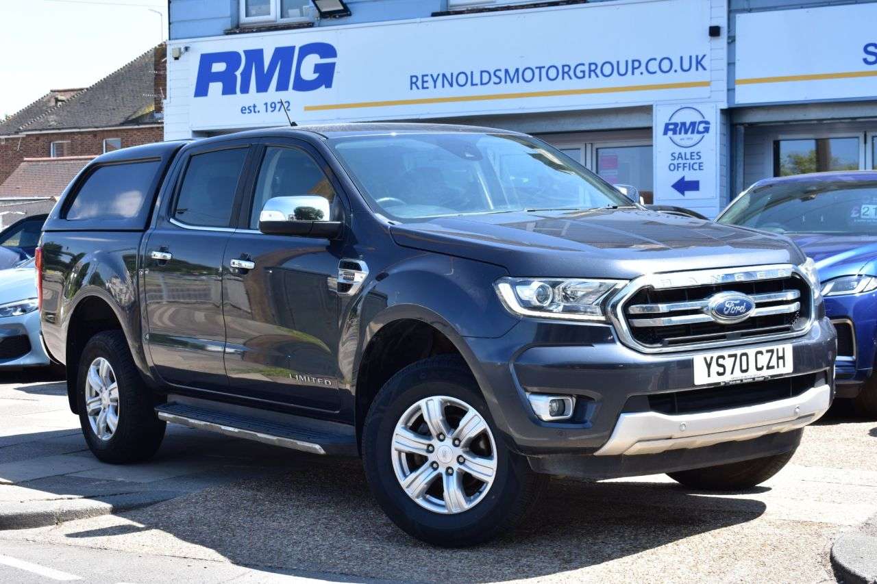 A 2020 FORD RANGER 2.0 EcoBlue Limited Pickup Double Cab 4dr Diesel Manual 4WD Euro 6 | 2 KEYS A 2020 FORD RANGER 2.0 EcoBlue Limited Pickup Double Cab 4dr Diesel Manual 4WD Euro 6 | 2 KEYS
