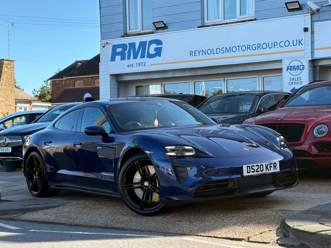 A 2020 PORSCHE TAYCAN WITH A LIST PRICE OF OVER £147000 Performance Plus 93.4kWh Turbo Saloon 4dr A 2020 PORSCHE TAYCAN WITH A LIST PRICE OF OVER £147000 Performance Plus 93.4kWh Turbo Saloon 4dr