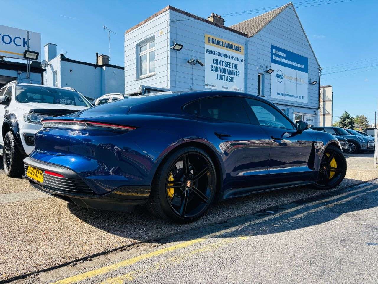 A 2020 PORSCHE TAYCAN WITH A LIST PRICE OF OVER £147000 Performance Plus 93.4kWh Turbo Saloon 4dr A 2020 PORSCHE TAYCAN WITH A LIST PRICE OF OVER £147000 Performance Plus 93.4kWh Turbo Saloon 4dr