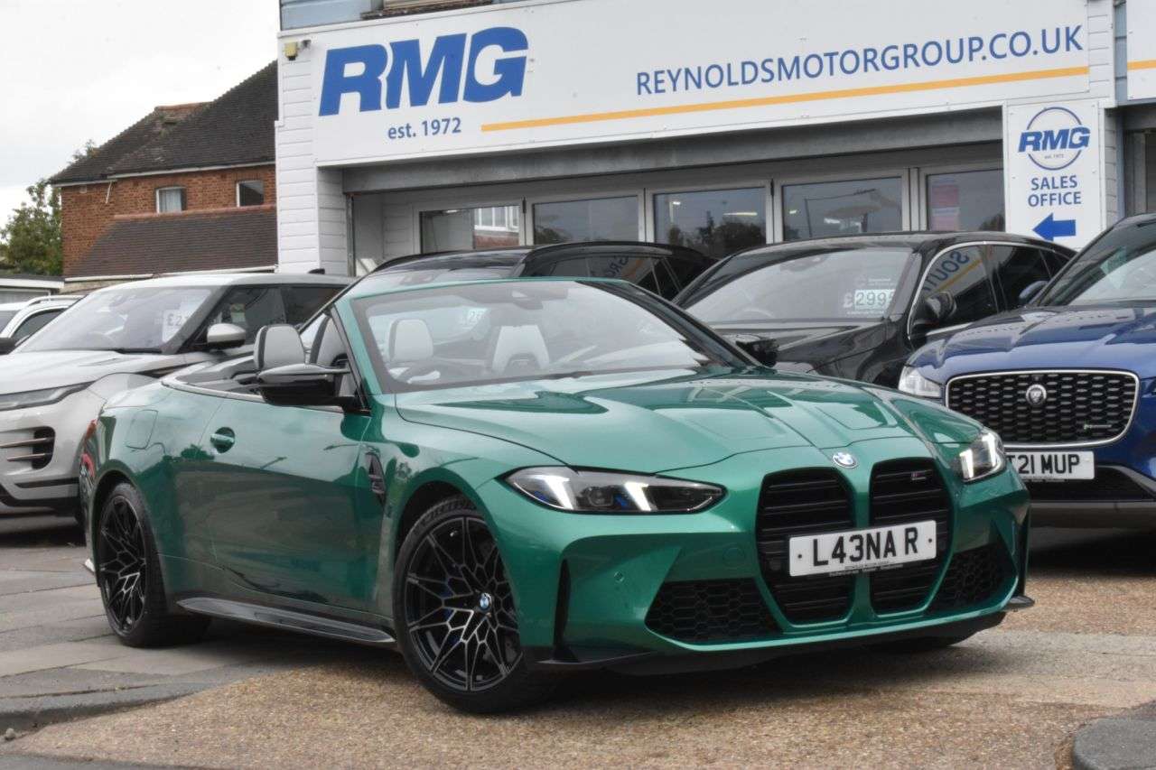 A 2025 BMW M4 3.0 BiTurbo Competition Convertible 2dr Petrol Steptronic M xDrive Euro 6 | A 2025 BMW M4 3.0 BiTurbo Competition Convertible 2dr Petrol Steptronic M xDrive Euro 6 |