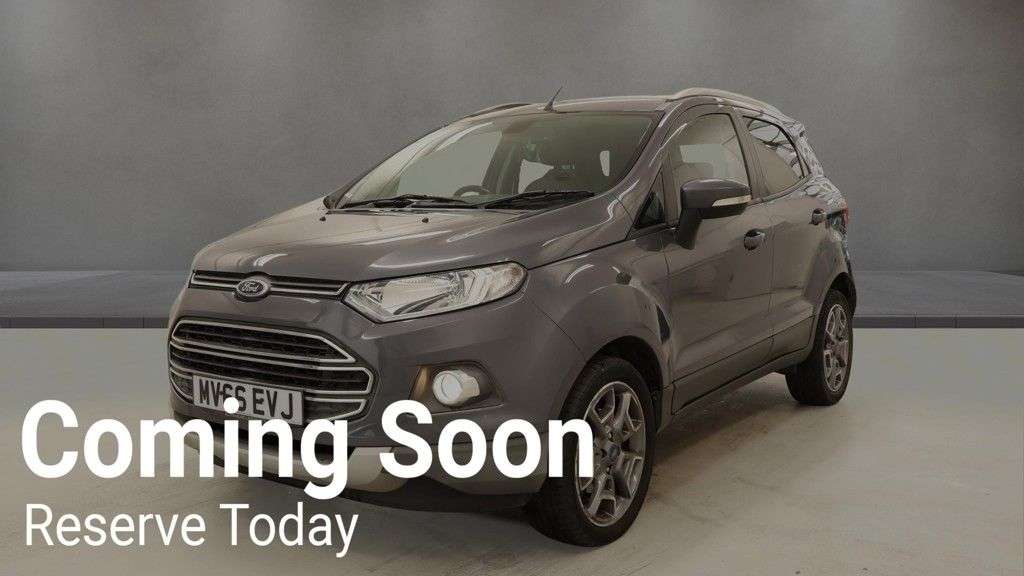 A 2016 FORD ECOSPORT TITANIUM TDCI A 2016 FORD ECOSPORT TITANIUM TDCI