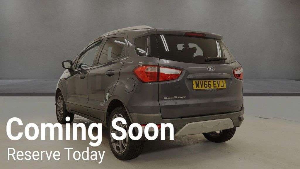 A 2016 FORD ECOSPORT TITANIUM TDCI A 2016 FORD ECOSPORT TITANIUM TDCI