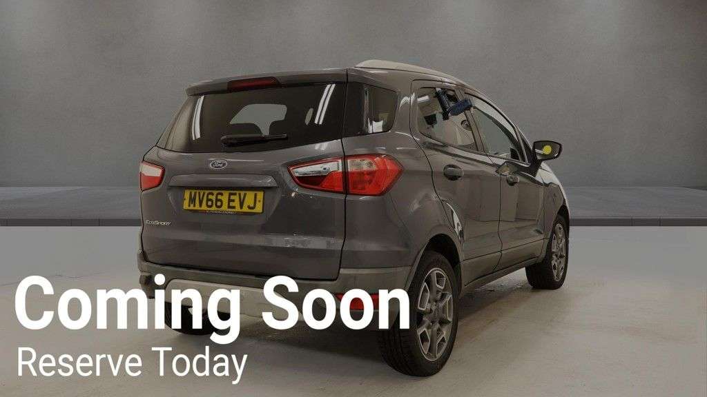 A 2016 FORD ECOSPORT TITANIUM TDCI A 2016 FORD ECOSPORT TITANIUM TDCI