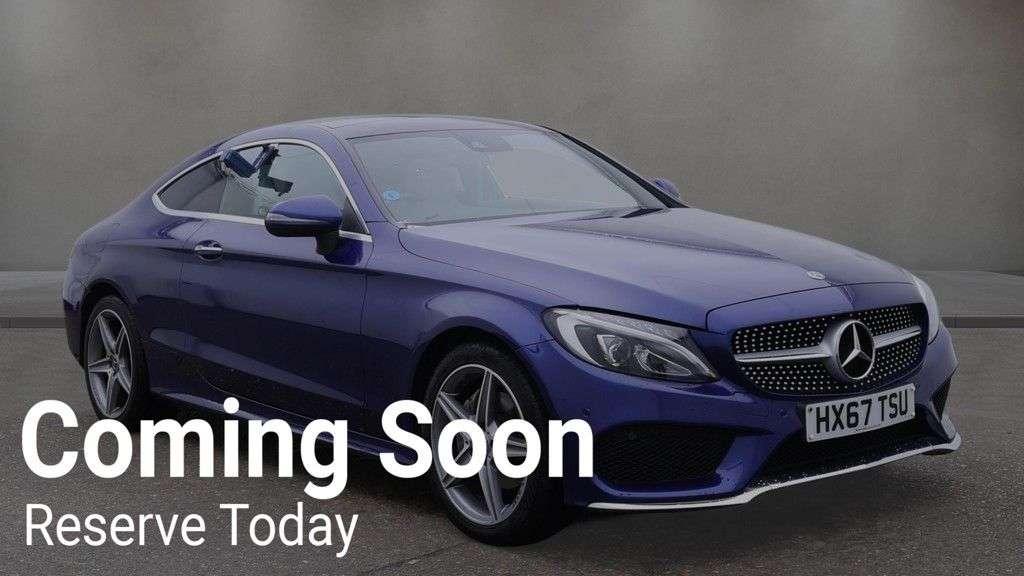 A 2017 MERCEDES-BENZ C CLASS 2.0 C200 AMG Line (Premium Plus) Coupe 2dr Petrol G-Tronic+ Euro 6 | SAT NA A 2017 MERCEDES-BENZ C CLASS 2.0 C200 AMG Line (Premium Plus) Coupe 2dr Petrol G-Tronic+ Euro 6 | SAT NA
