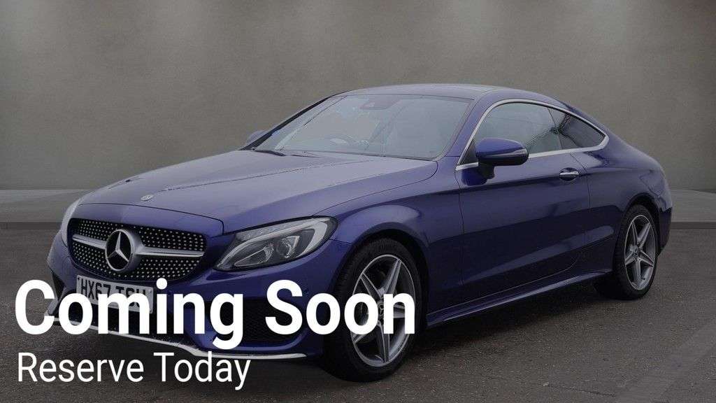 A 2017 MERCEDES-BENZ C CLASS 2.0 C200 AMG Line (Premium Plus) Coupe 2dr Petrol G-Tronic+ Euro 6 | SAT NA A 2017 MERCEDES-BENZ C CLASS 2.0 C200 AMG Line (Premium Plus) Coupe 2dr Petrol G-Tronic+ Euro 6 | SAT NA