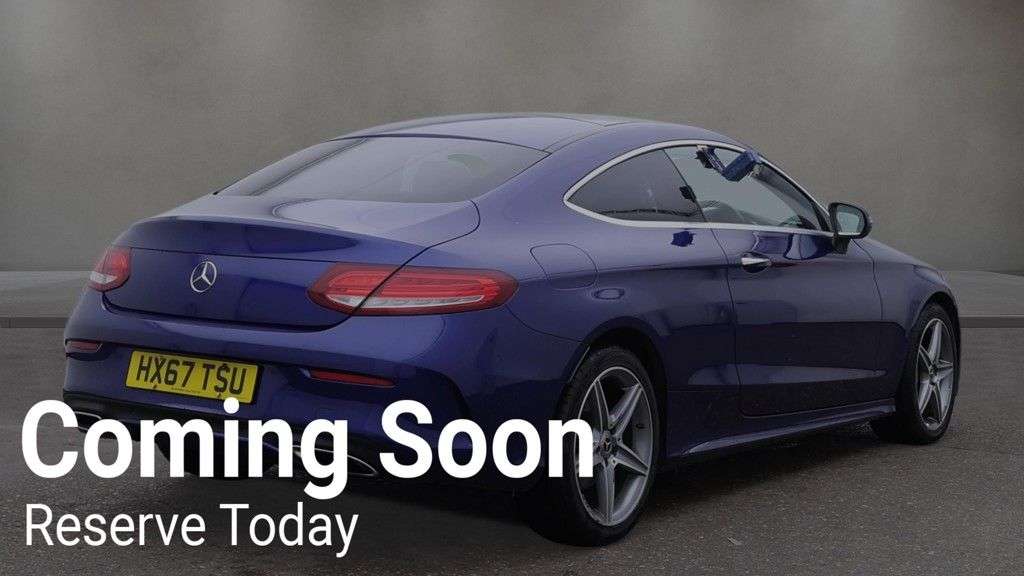 A 2017 MERCEDES-BENZ C CLASS 2.0 C200 AMG Line (Premium Plus) Coupe 2dr Petrol G-Tronic+ Euro 6 | SAT NA A 2017 MERCEDES-BENZ C CLASS 2.0 C200 AMG Line (Premium Plus) Coupe 2dr Petrol G-Tronic+ Euro 6 | SAT NA