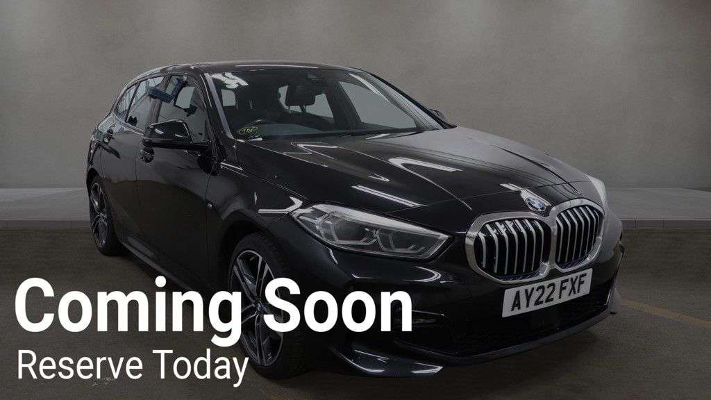 A 2022 BMW 1 SERIES 1.5 118i M Sport (LCP) Hatchback 5dr Petrol DCT Euro 6 | 2 KEYS | 1 PREVIOU A 2022 BMW 1 SERIES 1.5 118i M Sport (LCP) Hatchback 5dr Petrol DCT Euro 6 | 2 KEYS | 1 PREVIOU
