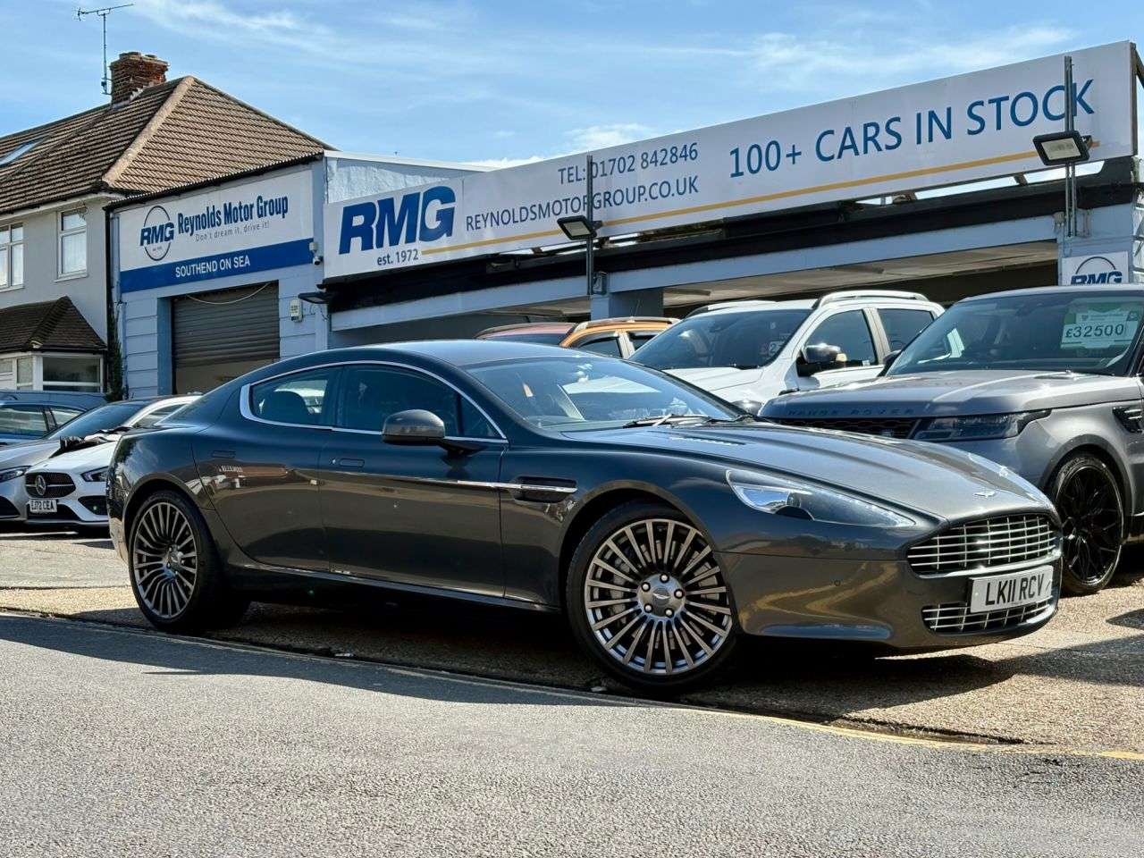 A 2011 ASTON MARTIN RAPIDE 6.0 V12 Saloon 4dr Petrol T-TronicII Euro 5 (470 bhp) | HEATED AND COOLED F A 2011 ASTON MARTIN RAPIDE 6.0 V12 Saloon 4dr Petrol T-TronicII Euro 5 (470 bhp) | HEATED AND COOLED F