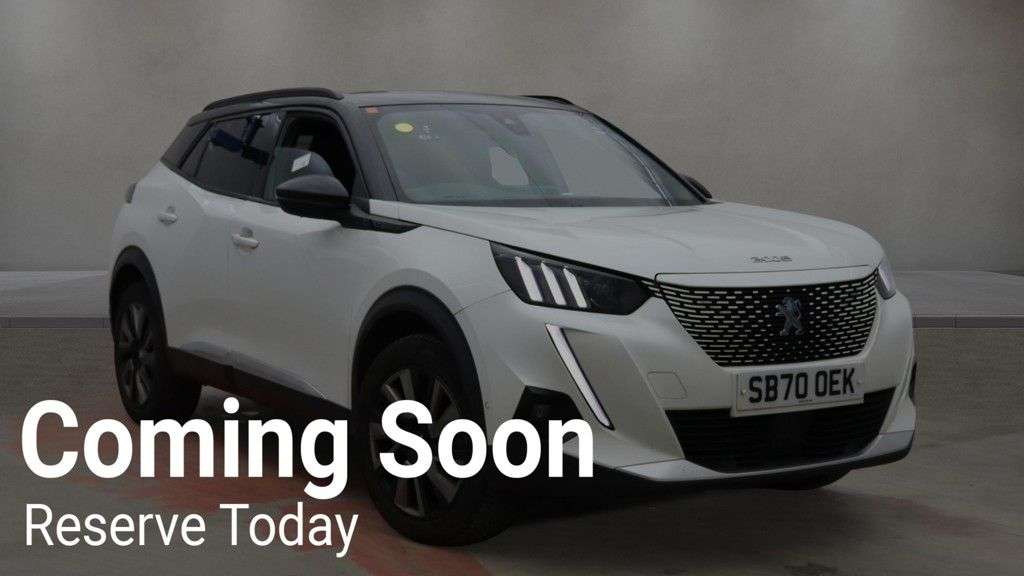 A 2021 PEUGEOT E-2008 50kWh GT Line SUV 5dr Electric Auto | REVERSE CAMERA | AIR CON | HEATED SEA A 2021 PEUGEOT E-2008 50kWh GT Line SUV 5dr Electric Auto | REVERSE CAMERA | AIR CON | HEATED SEA