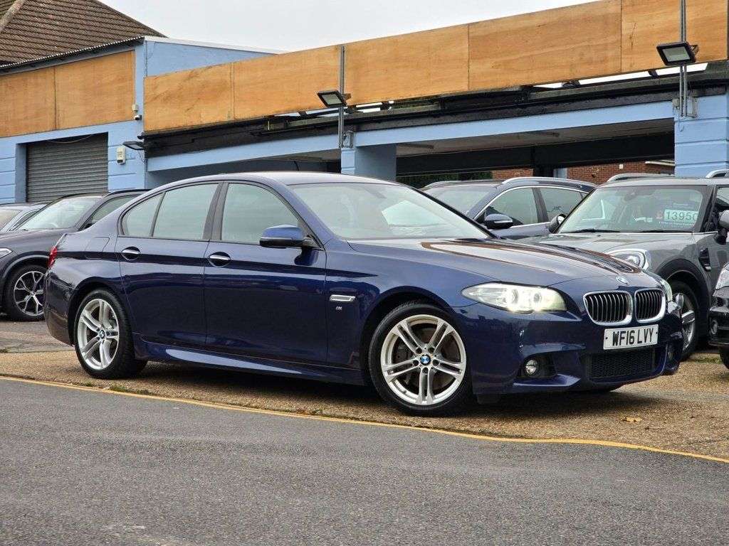 A 2016 BMW 5 SERIES 3.0 535d M Sport Saloon 4dr Diesel Auto Euro 6 (s/s) (313 ps) A 2016 BMW 5 SERIES 3.0 535d M Sport Saloon 4dr Diesel Auto Euro 6 (s/s) (313 ps)