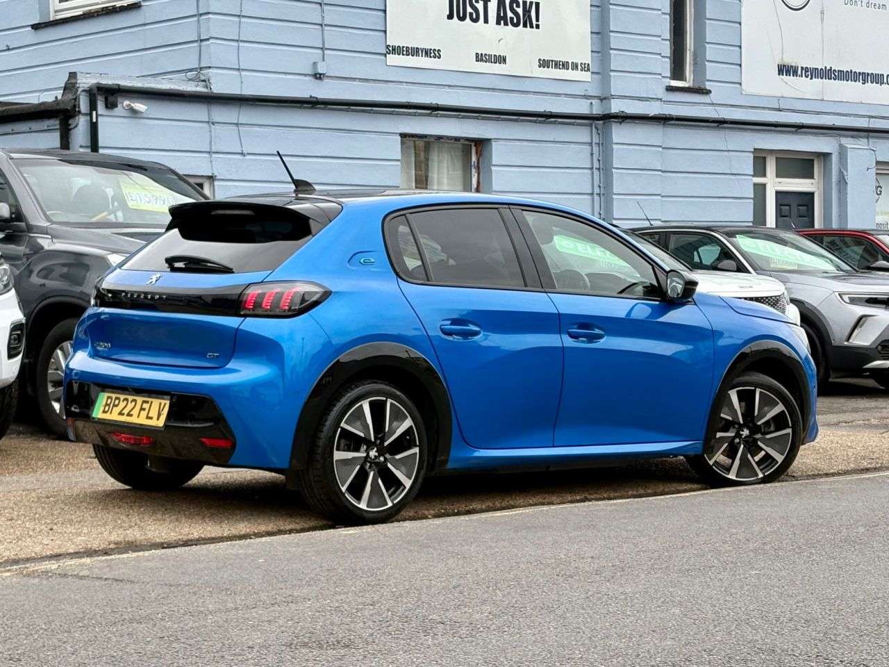 A 2022 PEUGEOT E-208 50kWh GT Premium Hatchback 5dr Electric Auto (7kW Charger) | BATTERY HEALTH A 2022 PEUGEOT E-208 50kWh GT Premium Hatchback 5dr Electric Auto (7kW Charger) | BATTERY HEALTH