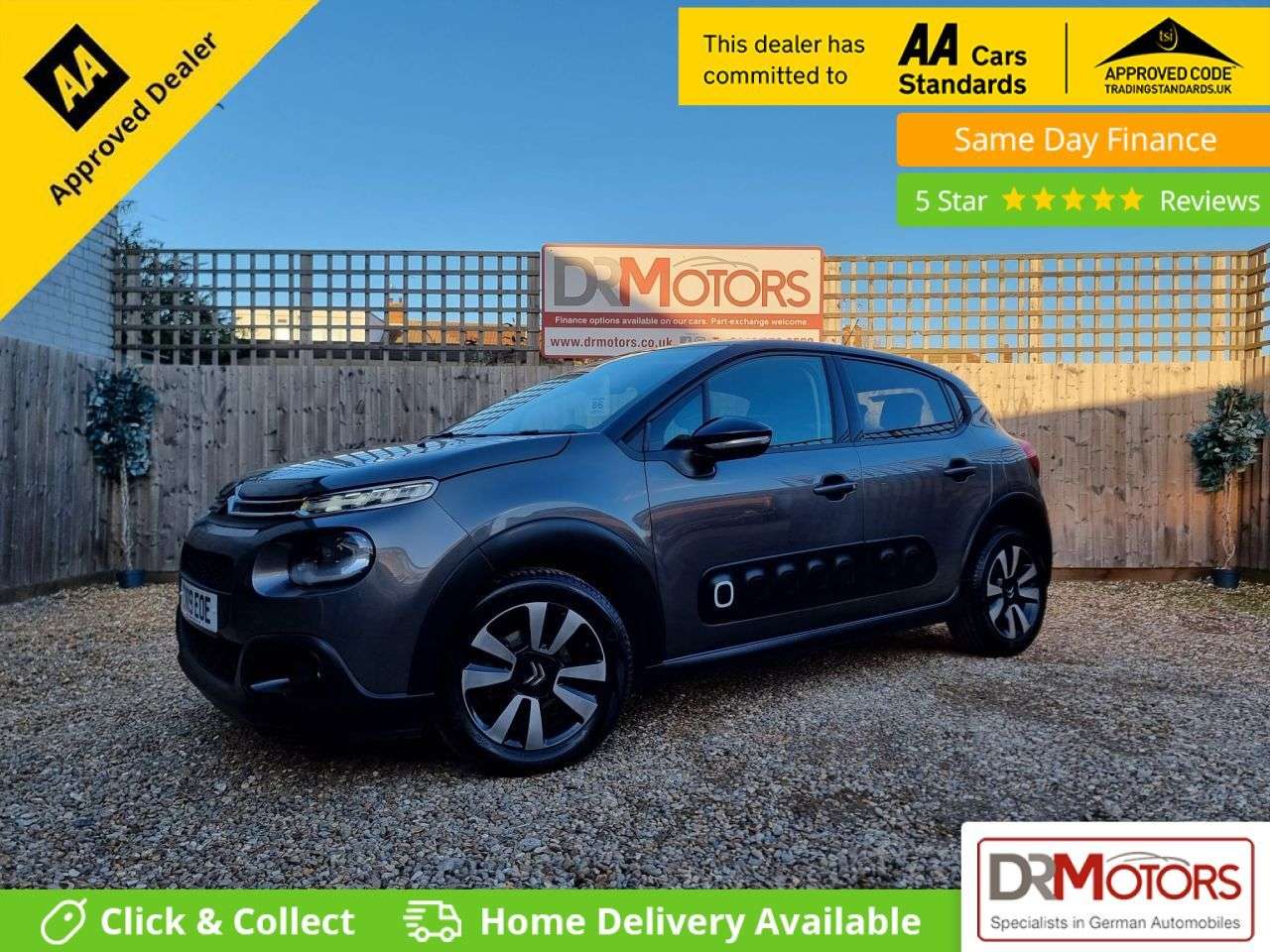 A 2019 CITROEN C3 1.2 PureTech Flair Hatchback 5dr Petrol Manual Euro 6 (s/s) (82 ps) ++ 18 M A 2019 CITROEN C3 1.2 PureTech Flair Hatchback 5dr Petrol Manual Euro 6 (s/s) (82 ps) ++ 18 M