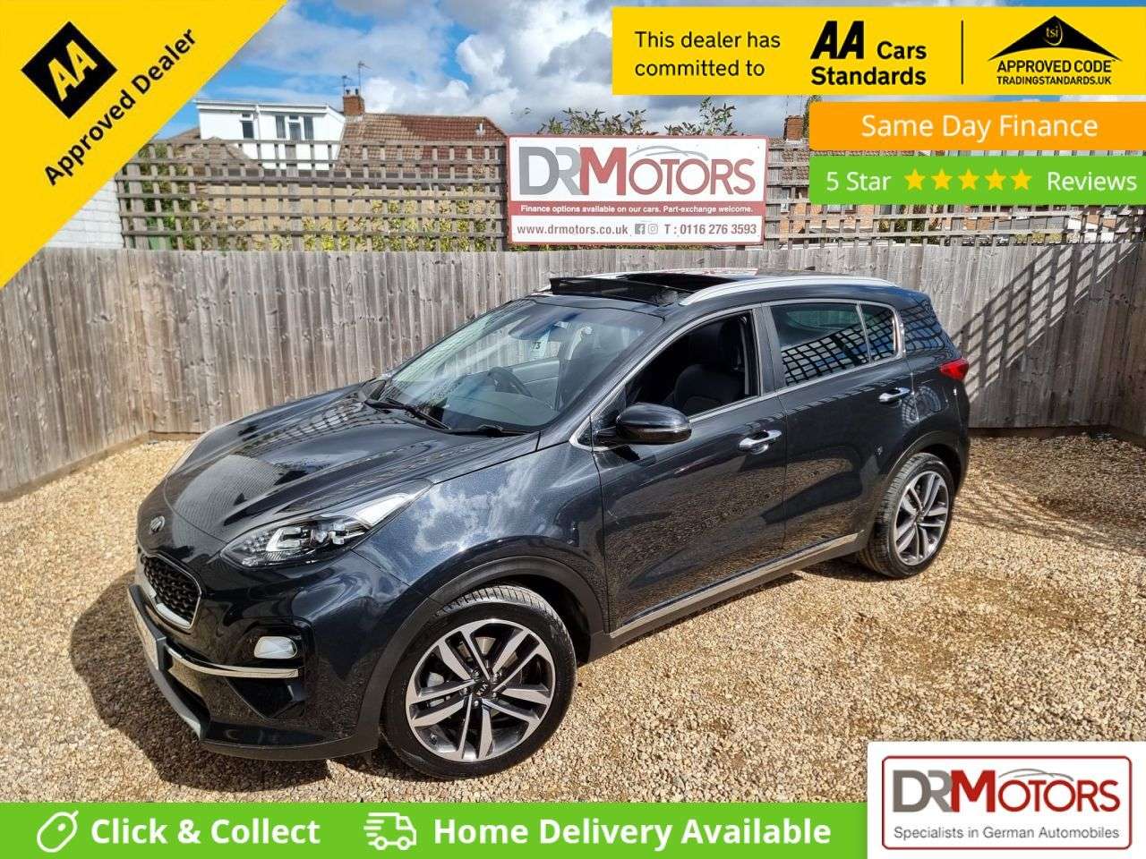 A 2020 KIA SPORTAGE 1.6 CRDi EcoDynamics+ 4 SUV 5dr Diesel Hybrid DCT Euro 6 (s/s) (134 bhp) SA A 2020 KIA SPORTAGE 1.6 CRDi EcoDynamics+ 4 SUV 5dr Diesel Hybrid DCT Euro 6 (s/s) (134 bhp) SA