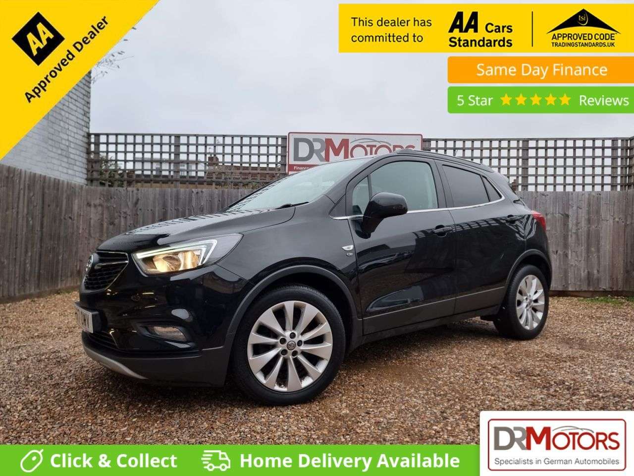 A 2017 VAUXHALL MOKKA X 1.4i Turbo Elite Nav SUV 5dr Petrol Manual Euro 6 (s/s) (140 ps) SAT NAV + A 2017 VAUXHALL MOKKA X 1.4i Turbo Elite Nav SUV 5dr Petrol Manual Euro 6 (s/s) (140 ps) SAT NAV +