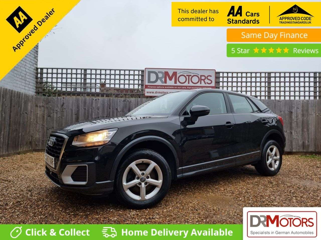 A 2017 AUDI Q2 1.6 TDI SE SUV 5dr Diesel Manual Euro 6 (s/s) (116 ps) 1 OWNER + SAT NAV + A 2017 AUDI Q2 1.6 TDI SE SUV 5dr Diesel Manual Euro 6 (s/s) (116 ps) 1 OWNER + SAT NAV +