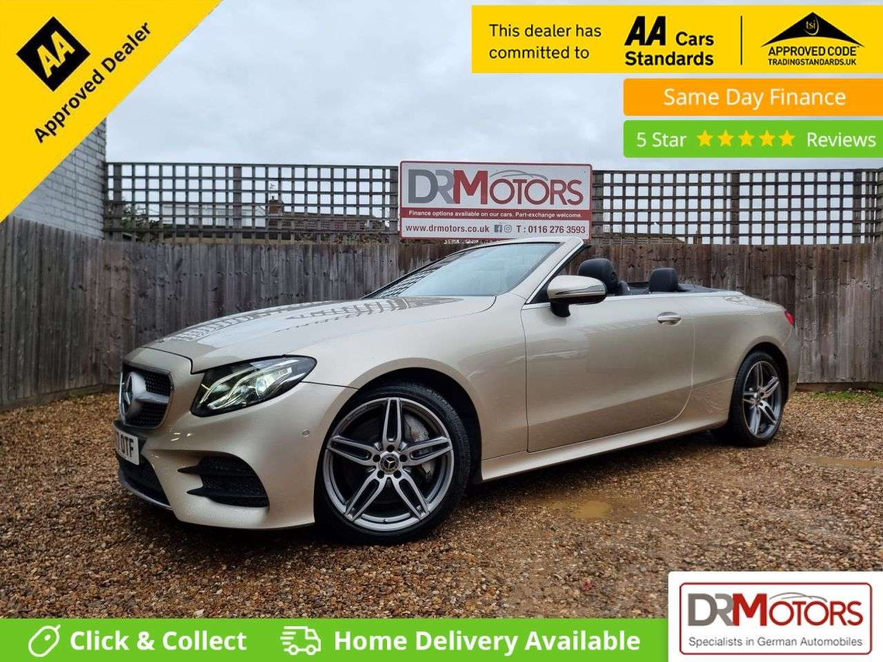 A 2017 MERCEDES-BENZ E-CLASS 3.0 E400 V6 AMG Line (Premium) Cabriolet 2dr Petrol G-Tronic+ 4MATIC Euro 6 A 2017 MERCEDES-BENZ E-CLASS 3.0 E400 V6 AMG Line (Premium) Cabriolet 2dr Petrol G-Tronic+ 4MATIC Euro 6