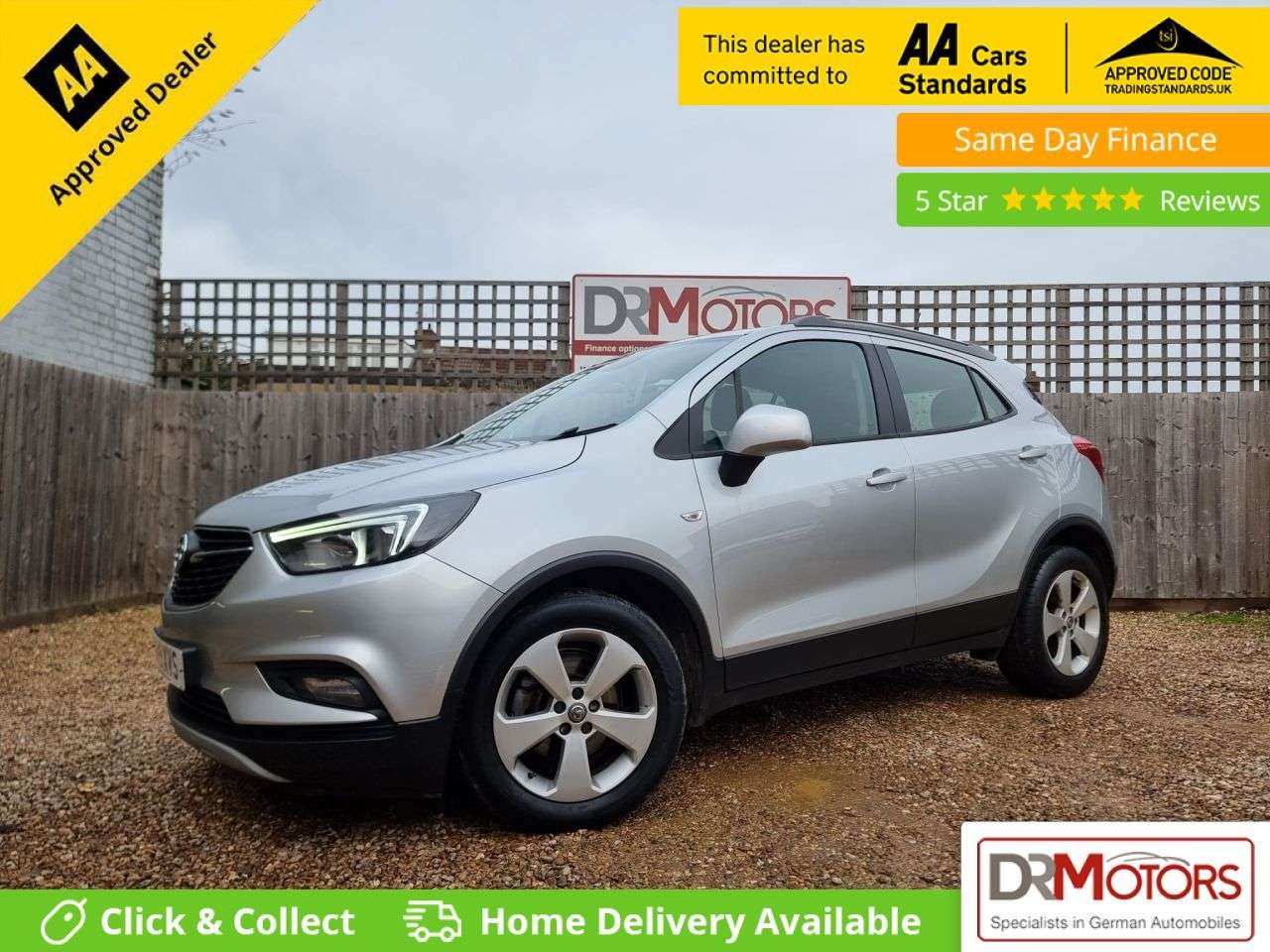 A 2019 VAUXHALL MOKKA X 1.4i Turbo ecoTEC Active SUV 5dr Petrol Manual Euro 6 (s/s) (140 ps) BLUETO A 2019 VAUXHALL MOKKA X 1.4i Turbo ecoTEC Active SUV 5dr Petrol Manual Euro 6 (s/s) (140 ps) BLUETO