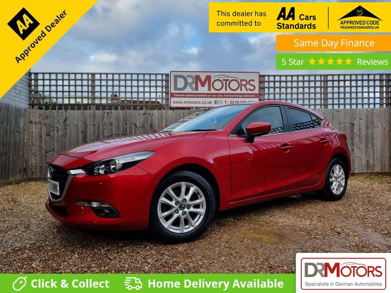 A 2017 MAZDA MAZDA3 2.0 SKYACTIV-G SE-L Nav Hatchback 5dr Petrol Manual Euro 6 (s/s) (121 ps) S A 2017 MAZDA MAZDA3 2.0 SKYACTIV-G SE-L Nav Hatchback 5dr Petrol Manual Euro 6 (s/s) (121 ps) S