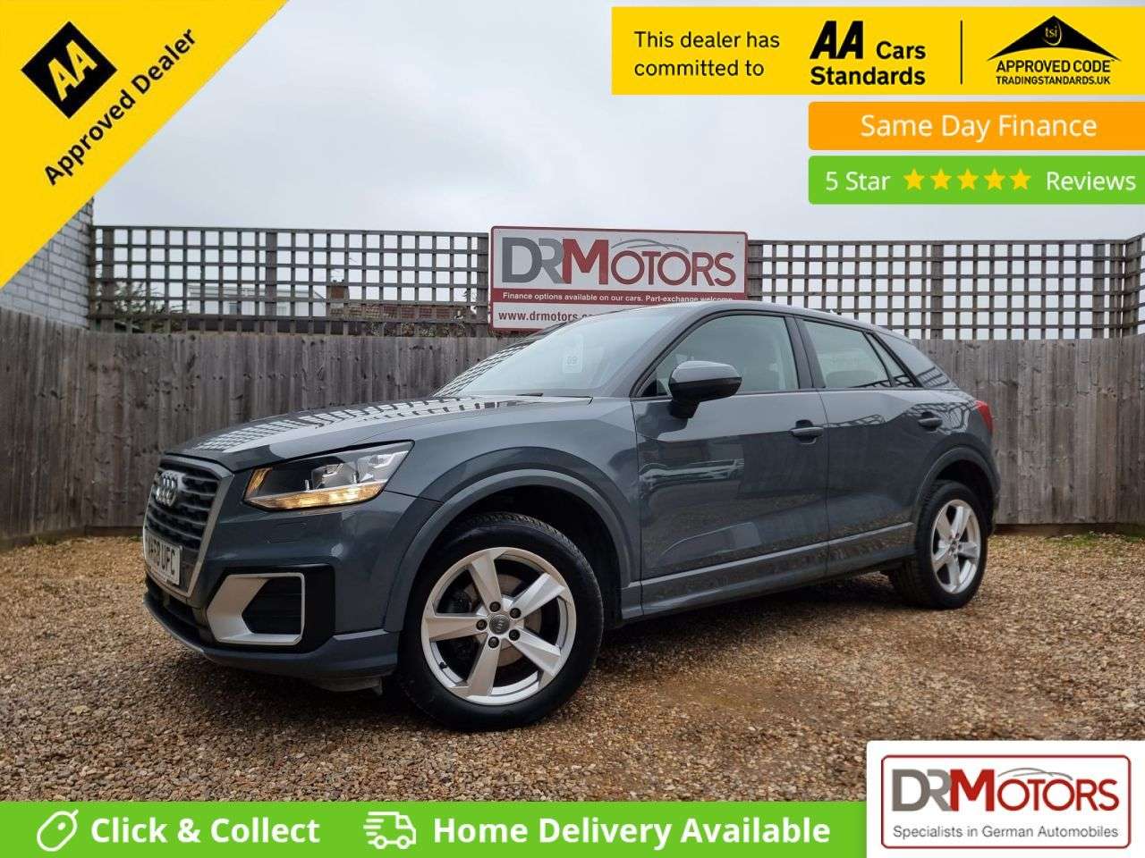 A 2019 AUDI Q2 1.0 TFSI 30 Sport SUV 5dr Petrol Manual Euro 6 (s/s) (116 ps) SAT NAV + SEN A 2019 AUDI Q2 1.0 TFSI 30 Sport SUV 5dr Petrol Manual Euro 6 (s/s) (116 ps) SAT NAV + SEN