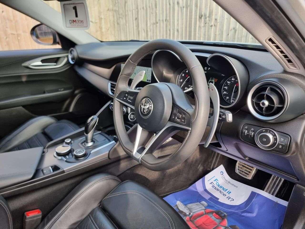 A 2018 ALFA ROMEO GIULIA 2.0T Veloce Saloon 4dr Petrol Auto Euro 6 (s/s) (280 ps) SAT NAV + LEATHER A 2018 ALFA ROMEO GIULIA 2.0T Veloce Saloon 4dr Petrol Auto Euro 6 (s/s) (280 ps) SAT NAV + LEATHER