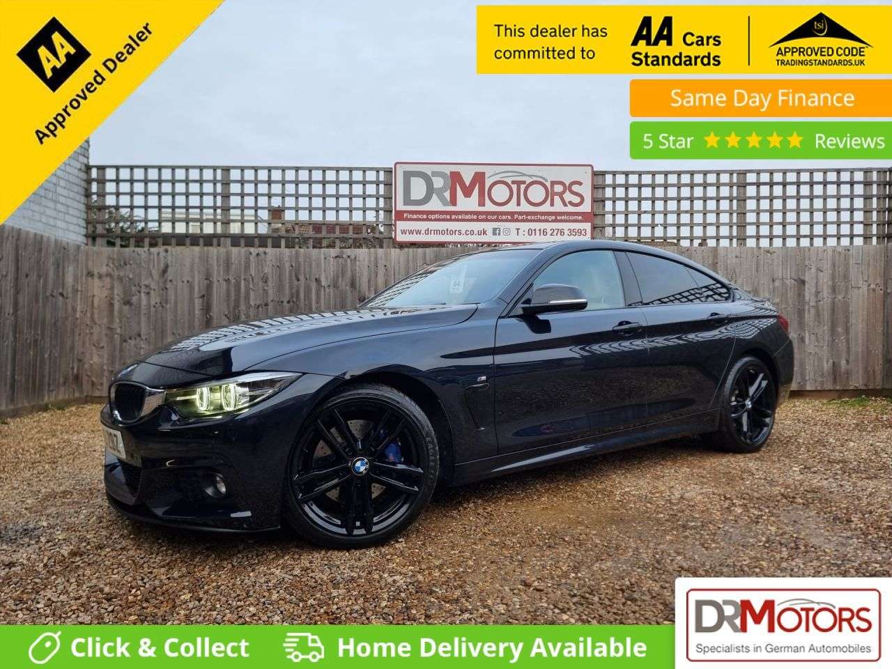 A 2019 BMW 4 SERIES GRAN COUPE 2.0 420d M Sport Hatchback 5dr Diesel Auto Euro 6 (s/s) (190 ps) SAT NAV + A 2019 BMW 4 SERIES GRAN COUPE 2.0 420d M Sport Hatchback 5dr Diesel Auto Euro 6 (s/s) (190 ps) SAT NAV +