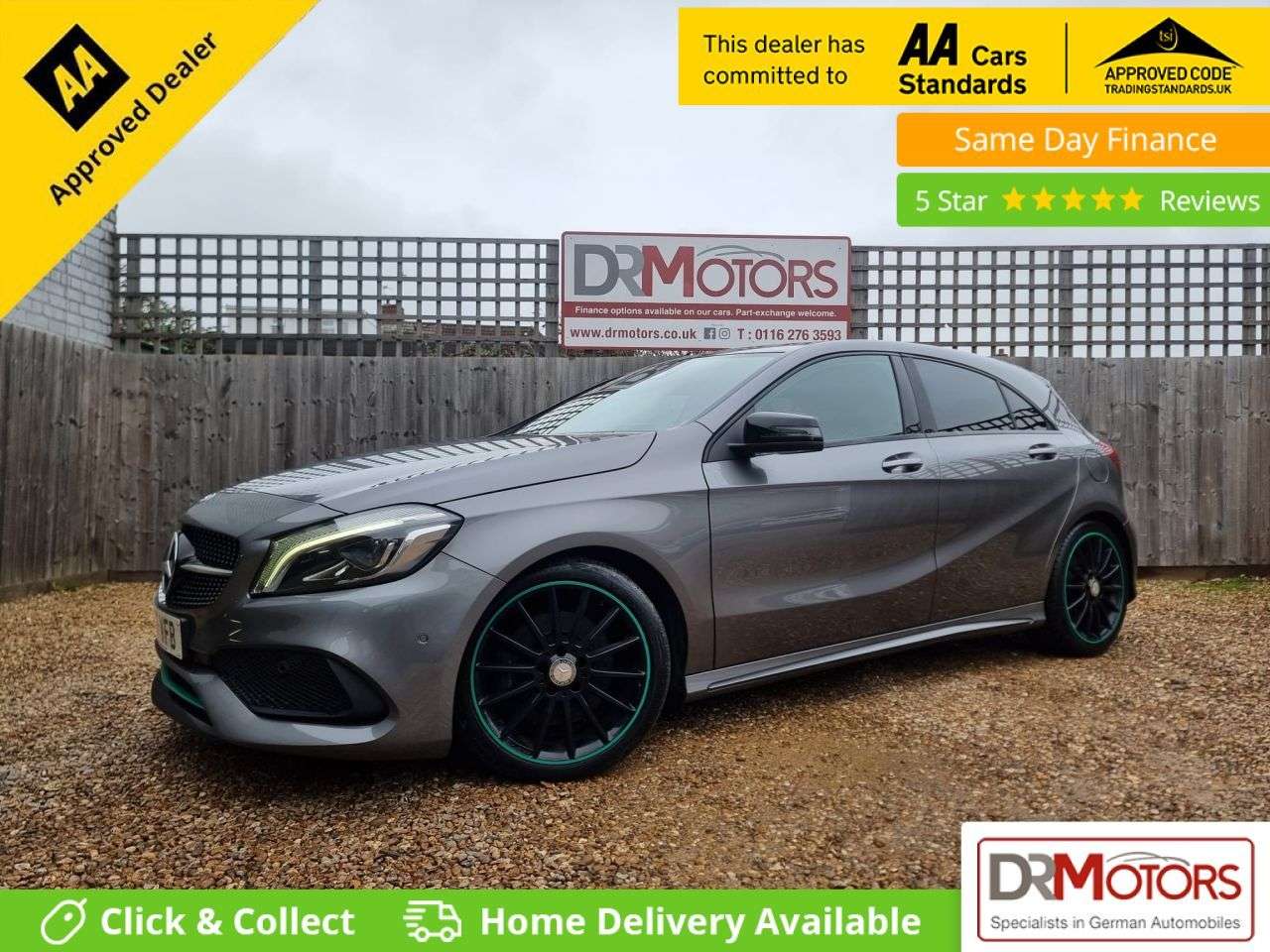 A 2017 MERCEDES-BENZ A-CLASS 2.1 A220d Motorsport Edition (Premium) Hatchback 5dr Diesel 7G-DCT Euro 6 ( A 2017 MERCEDES-BENZ A-CLASS 2.1 A220d Motorsport Edition (Premium) Hatchback 5dr Diesel 7G-DCT Euro 6 (