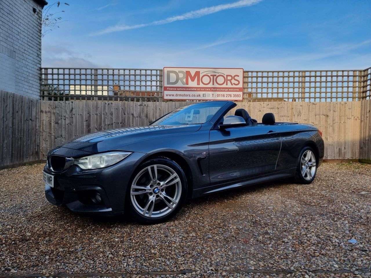 A 2016 BMW 4 SERIES 2.0 420d M Sport Convertible 2dr Diesel Auto Euro 6 (s/s) (190 ps) SAT NAV+ A 2016 BMW 4 SERIES 2.0 420d M Sport Convertible 2dr Diesel Auto Euro 6 (s/s) (190 ps) SAT NAV+
