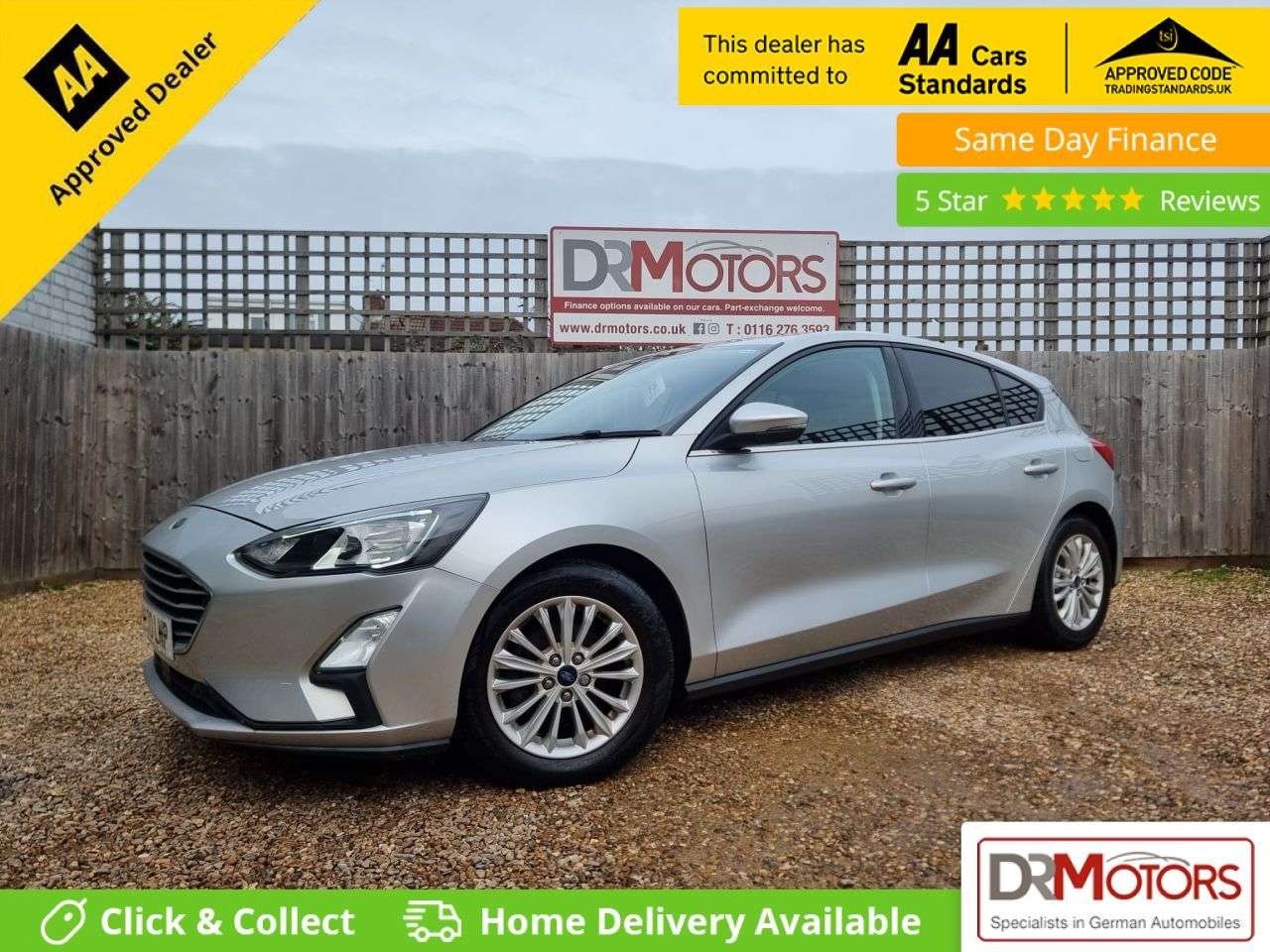 A 2020 FORD FOCUS 1.0T EcoBoost Titanium Hatchback 5dr Petrol Manual Euro 6 (s/s) (125 ps) SA A 2020 FORD FOCUS 1.0T EcoBoost Titanium Hatchback 5dr Petrol Manual Euro 6 (s/s) (125 ps) SA