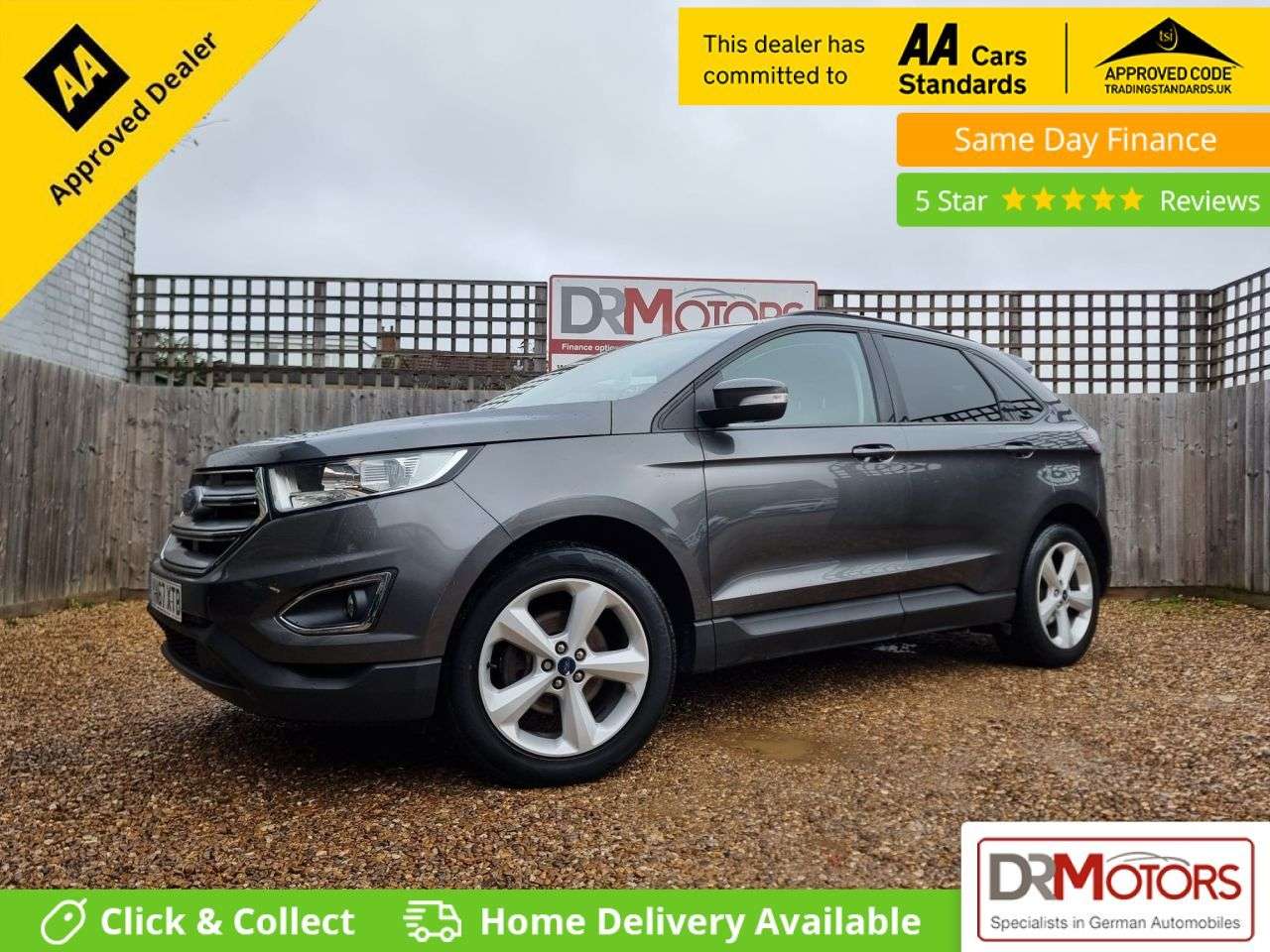 A 2017 FORD EDGE 2.0 TDCi Zetec SUV 5dr Diesel Manual AWD Euro 6 (s/s) (180 ps) R/CAMERA + B A 2017 FORD EDGE 2.0 TDCi Zetec SUV 5dr Diesel Manual AWD Euro 6 (s/s) (180 ps) R/CAMERA + B
