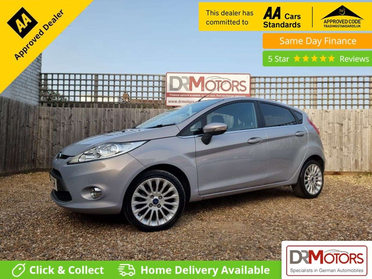 A 2011 FORD FIESTA 1.4 Titanium Hatchback 5dr Petrol Automatic (154 g/km, 94 bhp) AUTOMATIC +S A 2011 FORD FIESTA 1.4 Titanium Hatchback 5dr Petrol Automatic (154 g/km, 94 bhp) AUTOMATIC +S
