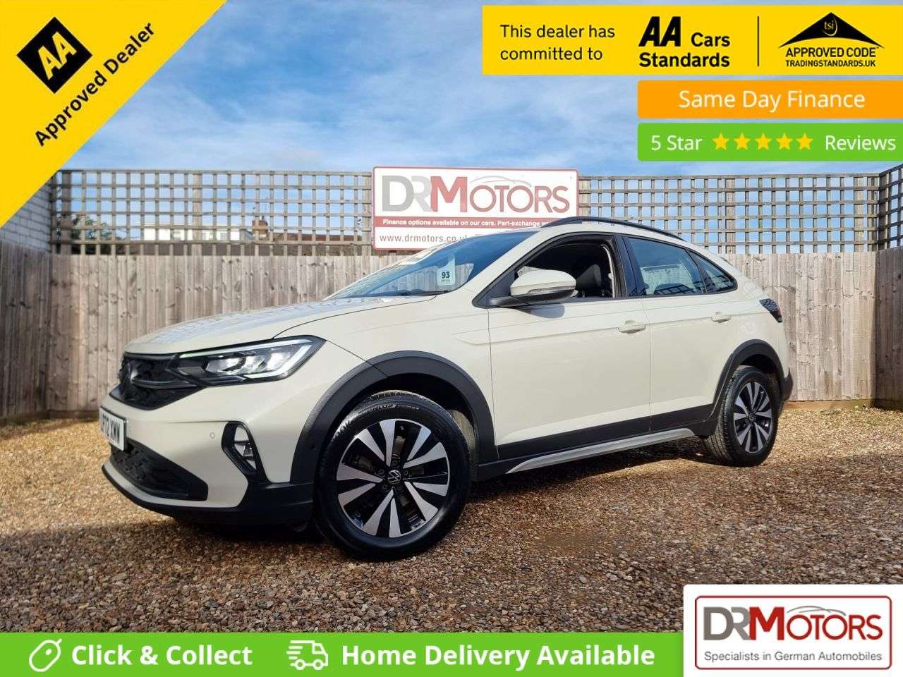 A 2023 VOLKSWAGEN TAIGO 1.0 TSI Life SUV 5dr Petrol Manual Euro 6 (s/s) (95 ps) SENSORS + BLUETOOTH A 2023 VOLKSWAGEN TAIGO 1.0 TSI Life SUV 5dr Petrol Manual Euro 6 (s/s) (95 ps) SENSORS + BLUETOOTH