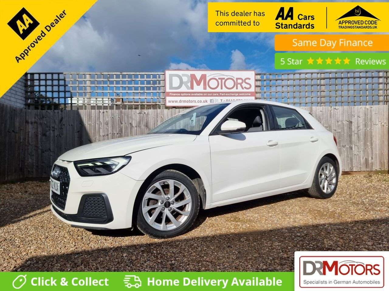 A 2022 AUDI A1 1.0 TFSI 25 Sport Sportback 5dr Petrol Manual Euro 6 (s/s) (95 ps) BLUETOOT A 2022 AUDI A1 1.0 TFSI 25 Sport Sportback 5dr Petrol Manual Euro 6 (s/s) (95 ps) BLUETOOT