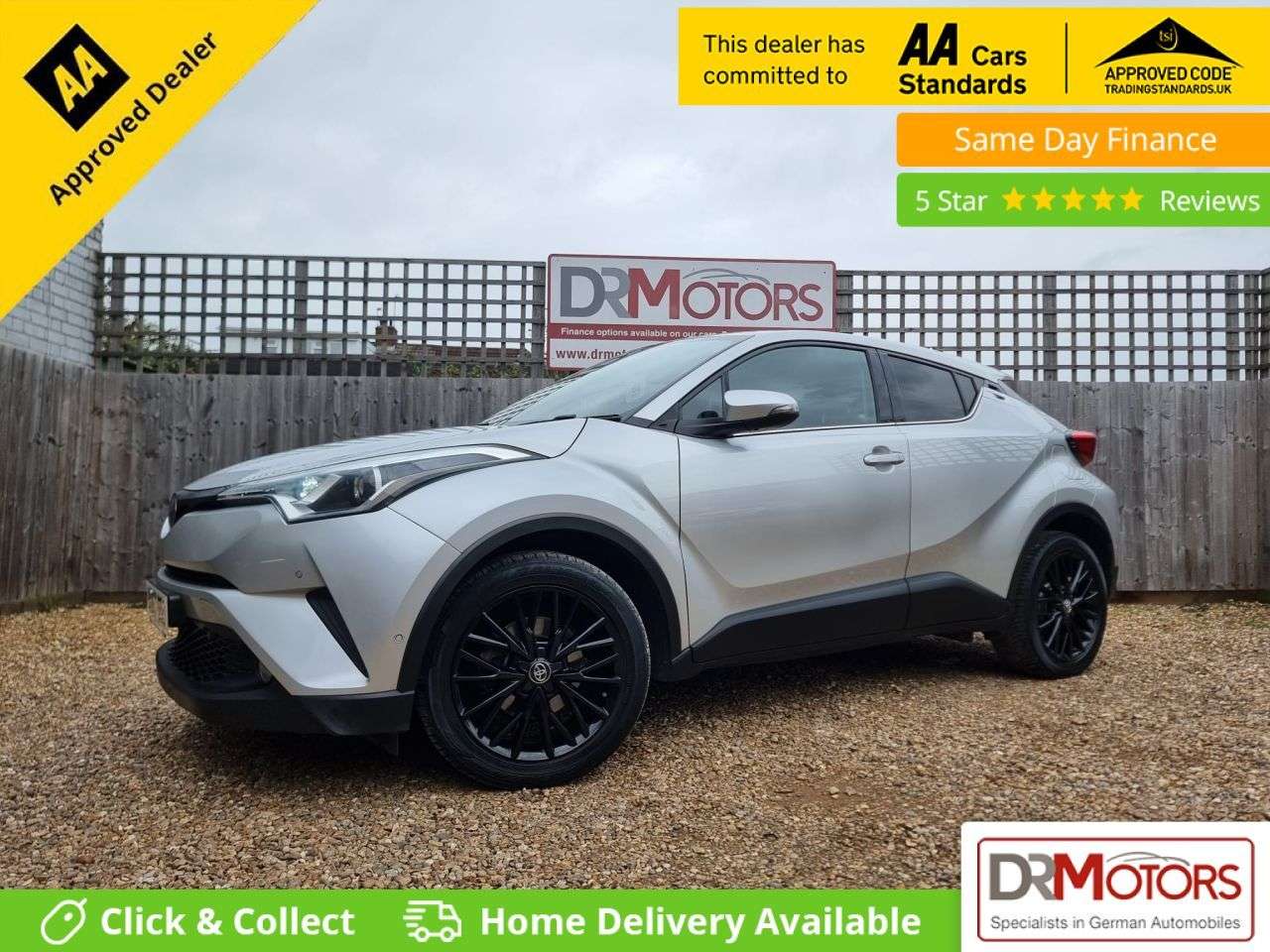A 2017 TOYOTA C-HR 1.2 VVT-i Excel SUV 5dr Petrol Manual Euro 6 (s/s) (115 ps) A 2017 TOYOTA C-HR 1.2 VVT-i Excel SUV 5dr Petrol Manual Euro 6 (s/s) (115 ps)