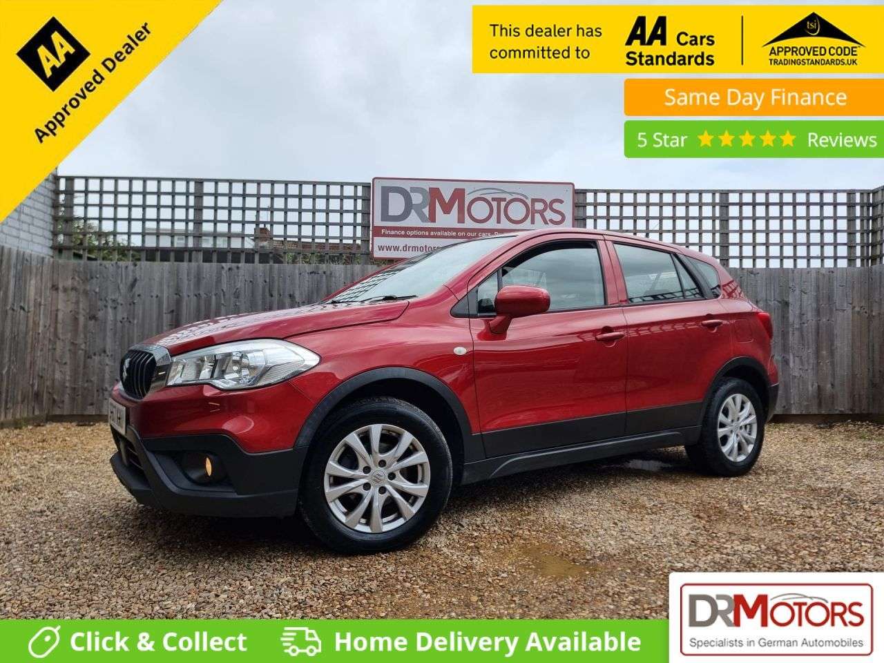 A 2017 SUZUKI SX4 S-CROSS 1.0 Boosterjet SZ4 SUV 5dr Petrol Manual Euro 6 (111 ps) BLUETOOTH + CRUISE A 2017 SUZUKI SX4 S-CROSS 1.0 Boosterjet SZ4 SUV 5dr Petrol Manual Euro 6 (111 ps) BLUETOOTH + CRUISE