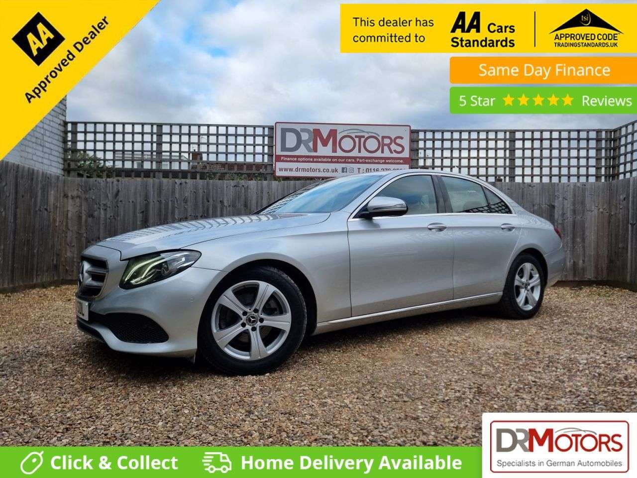 A 2018 MERCEDES-BENZ E-CLASS 2.0 E220d SE Saloon 4dr Diesel G-Tronic+ Euro 6 (s/s) (194 ps) + SAT NAV + A 2018 MERCEDES-BENZ E-CLASS 2.0 E220d SE Saloon 4dr Diesel G-Tronic+ Euro 6 (s/s) (194 ps) + SAT NAV +