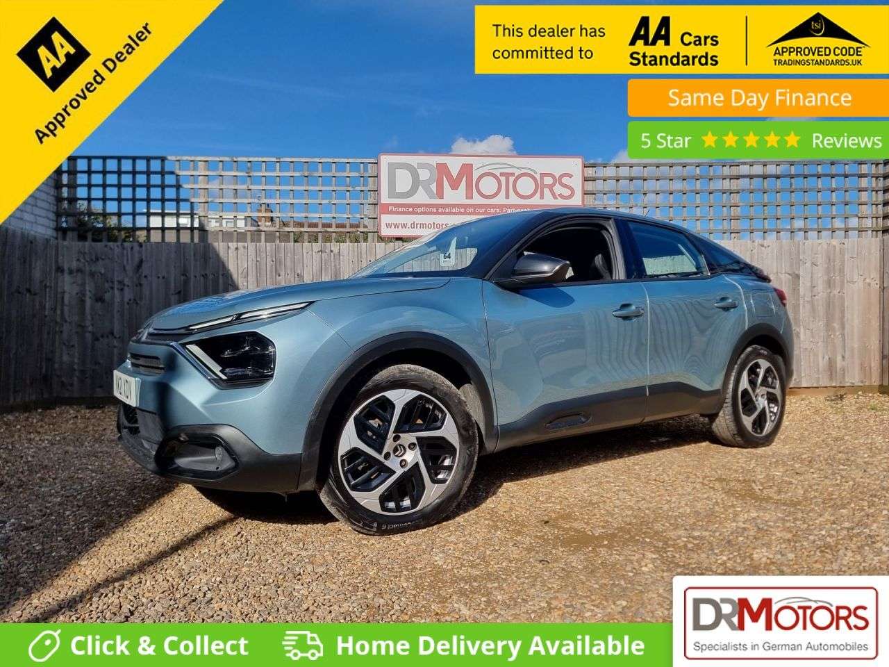 A 2021 CITROEN C4 1.2 PureTech Sense Plus Hatchback 5dr Petrol Manual Euro 6 (s/s) (130 ps) S A 2021 CITROEN C4 1.2 PureTech Sense Plus Hatchback 5dr Petrol Manual Euro 6 (s/s) (130 ps) S