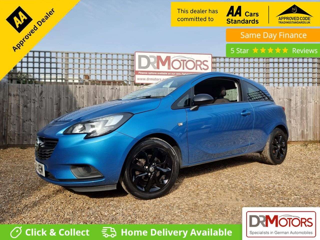 A 2019 VAUXHALL CORSA 1.4i Griffin Hatchback 3dr Petrol Manual Euro 6 (s/s) (90 ps) BLUETOOTH + D A 2019 VAUXHALL CORSA 1.4i Griffin Hatchback 3dr Petrol Manual Euro 6 (s/s) (90 ps) BLUETOOTH + D