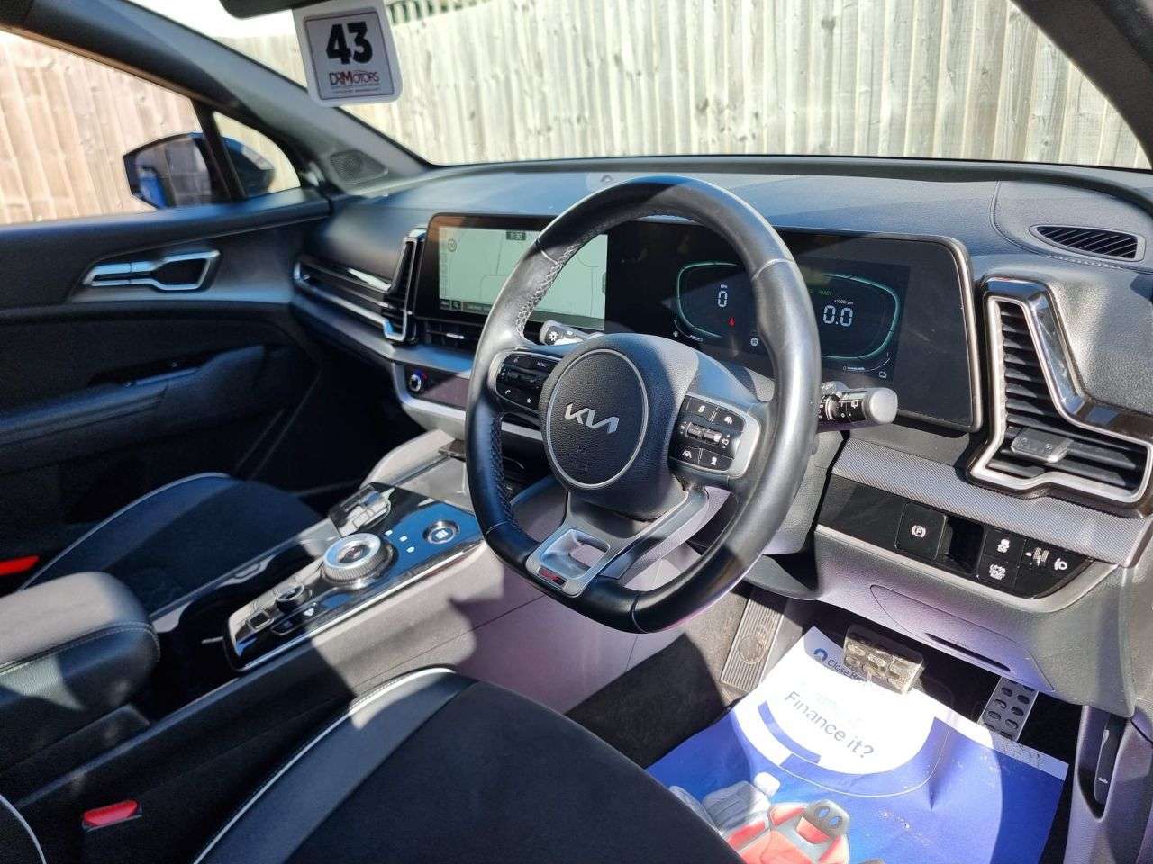 A 2022 KIA SPORTAGE 1.6 h T-GDi GT-Line SUV 5dr Petrol Hybrid Auto Euro 6 (s/s) (226 bhp) SAT N A 2022 KIA SPORTAGE 1.6 h T-GDi GT-Line SUV 5dr Petrol Hybrid Auto Euro 6 (s/s) (226 bhp) SAT N