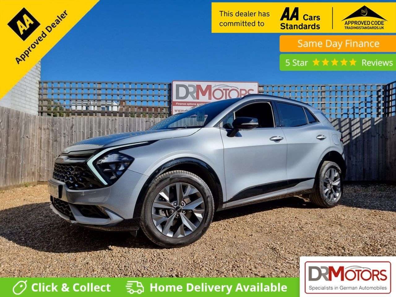 A 2022 KIA SPORTAGE 1.6 h T-GDi GT-Line SUV 5dr Petrol Hybrid Auto Euro 6 (s/s) (226 bhp) SAT N A 2022 KIA SPORTAGE 1.6 h T-GDi GT-Line SUV 5dr Petrol Hybrid Auto Euro 6 (s/s) (226 bhp) SAT N