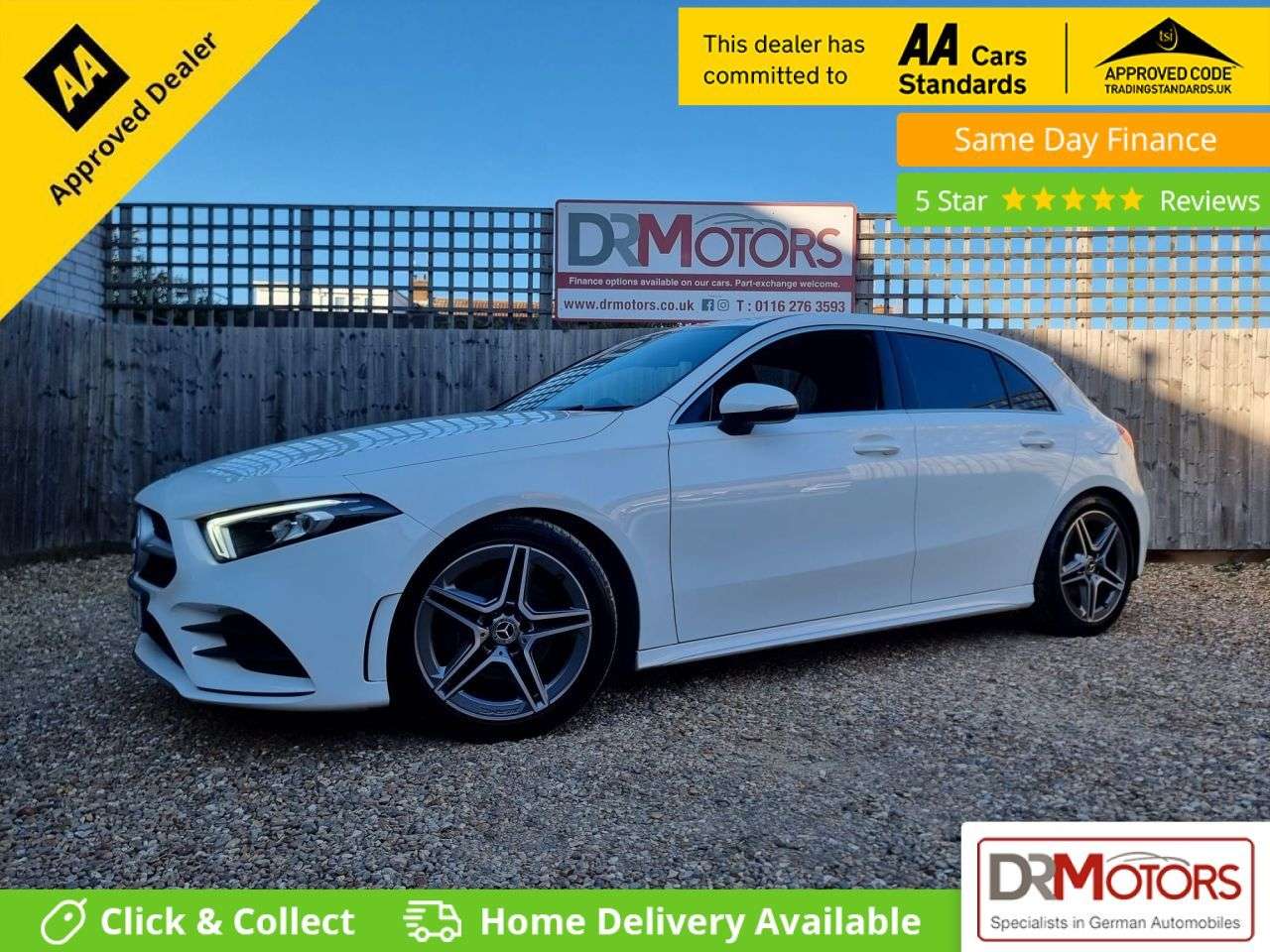 A 2020 MERCEDES-BENZ A-CLASS 1.3 A200 AMG Line Hatchback 5dr Petrol Manual Euro 6 (s/s) (163 ps) + SAT N A 2020 MERCEDES-BENZ A-CLASS 1.3 A200 AMG Line Hatchback 5dr Petrol Manual Euro 6 (s/s) (163 ps) + SAT N