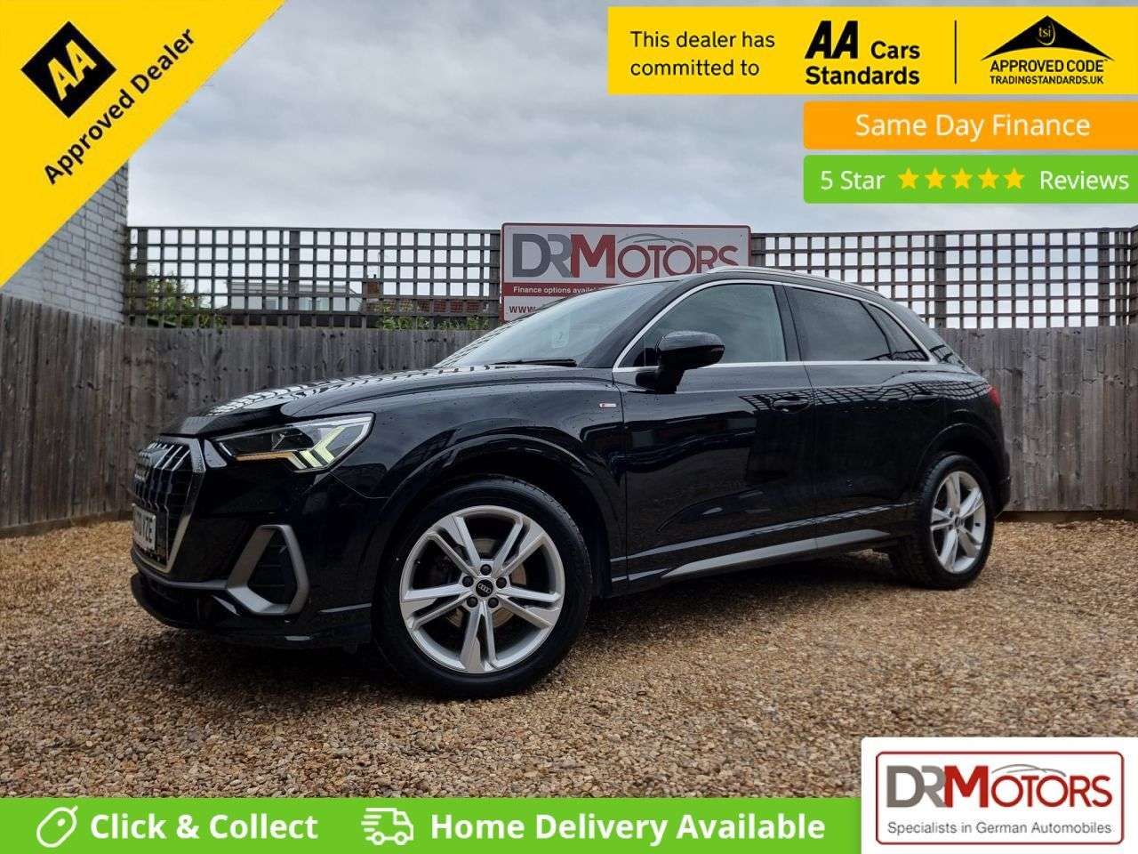 A 2021 AUDI Q3 1.5 TFSI CoD 35 S line SUV 5dr Petrol Manual Euro 6 (s/s) (150 ps) A 2021 AUDI Q3 1.5 TFSI CoD 35 S line SUV 5dr Petrol Manual Euro 6 (s/s) (150 ps)
