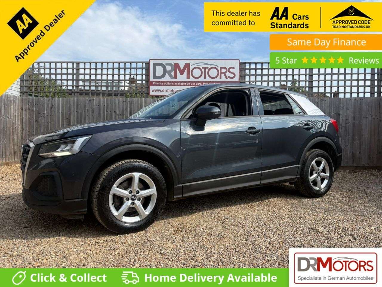 A 2021 AUDI Q2 2.0 TDI 30 Technik SUV 5dr Diesel S Tronic Euro 6 (s/s) (116 ps) BLUETOOTH A 2021 AUDI Q2 2.0 TDI 30 Technik SUV 5dr Diesel S Tronic Euro 6 (s/s) (116 ps) BLUETOOTH