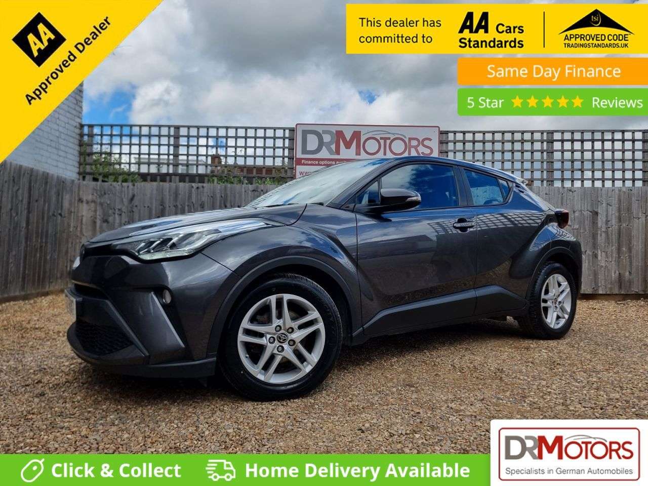 A 2023 TOYOTA C-HR 1.8 VVT-h GPF Icon SUV 5dr Petrol Hybrid CVT Euro 6 (s/s) (122 ps) R/CAMERA A 2023 TOYOTA C-HR 1.8 VVT-h GPF Icon SUV 5dr Petrol Hybrid CVT Euro 6 (s/s) (122 ps) R/CAMERA