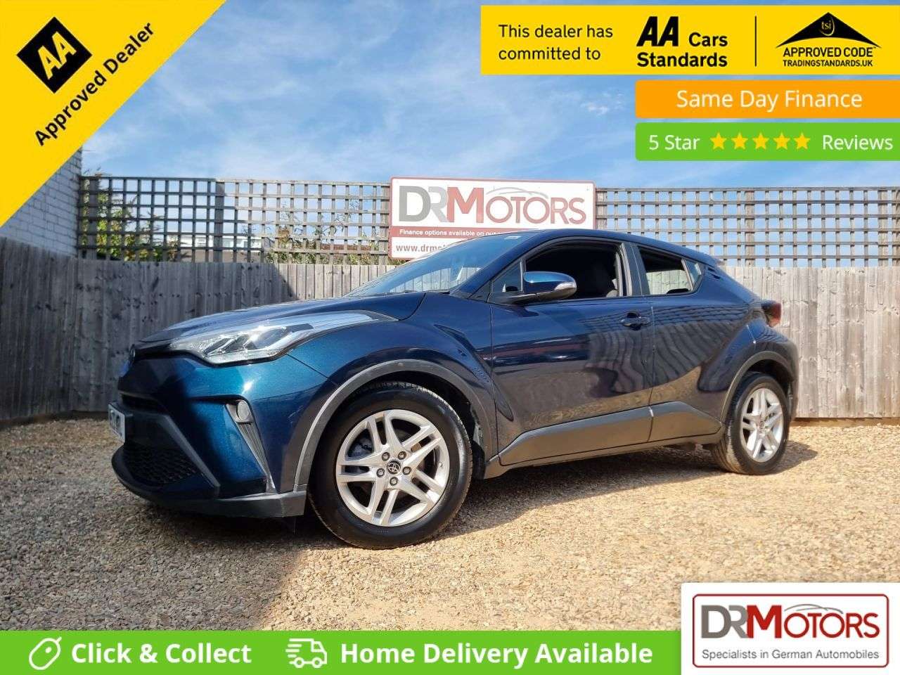 A 2023 TOYOTA C-HR 1.8 VVT-h GPF Icon SUV 5dr Petrol Hybrid CVT Euro 6 (s/s) (122 ps) R/CAMERA A 2023 TOYOTA C-HR 1.8 VVT-h GPF Icon SUV 5dr Petrol Hybrid CVT Euro 6 (s/s) (122 ps) R/CAMERA
